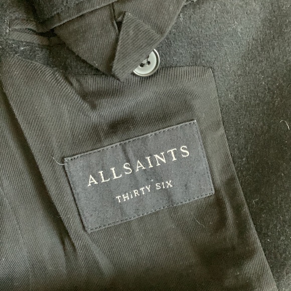 All saints wool coat - Picture 5 of 9